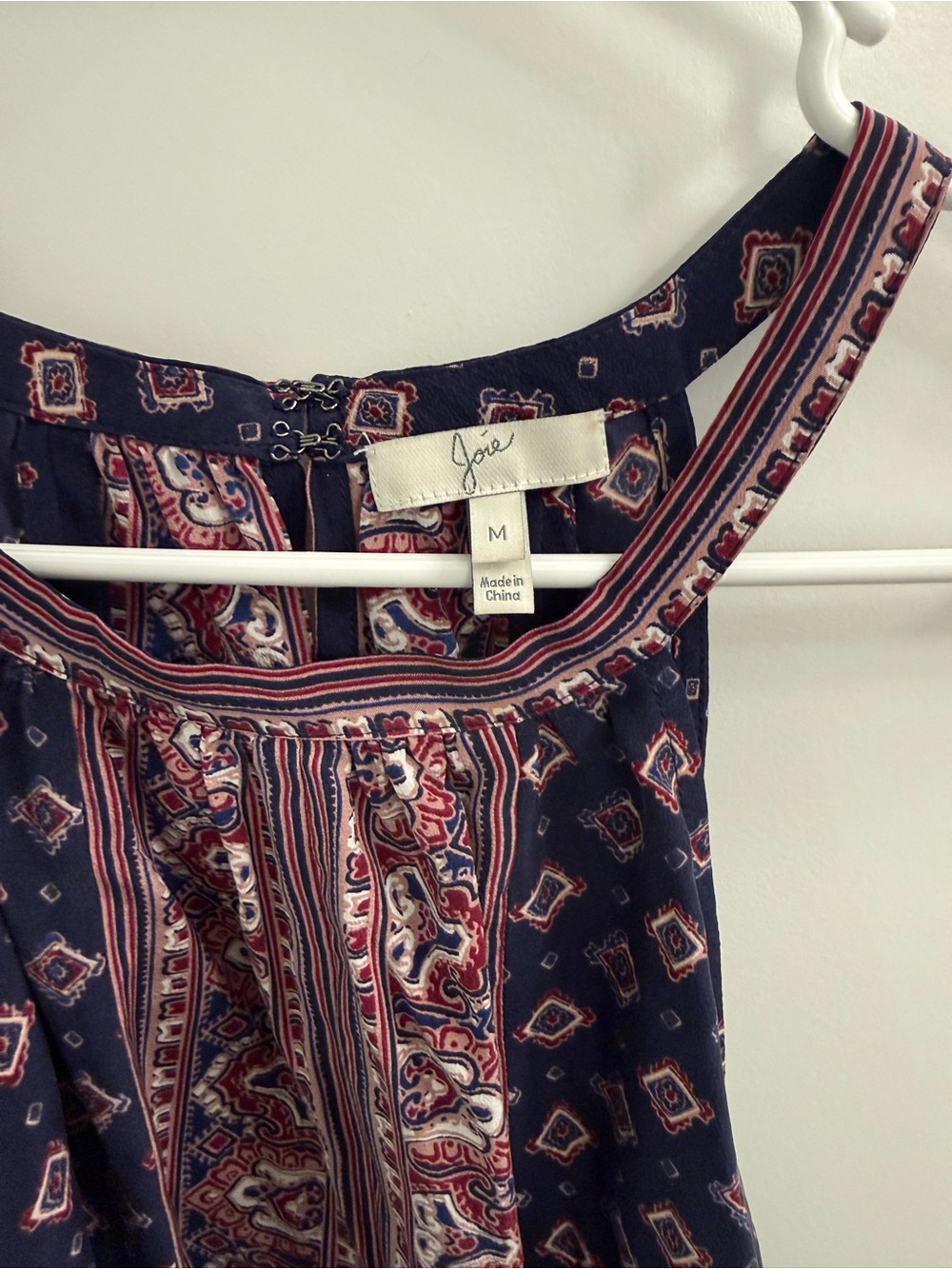 Joie 100% Silk Paisley Halter Top - Picture 4 of 5